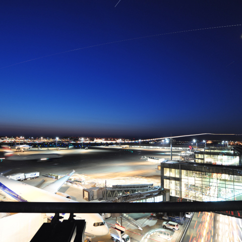 ISS at 羽田国際線ターミナル