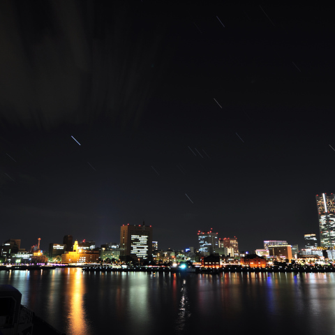 横浜に沈むオリオン