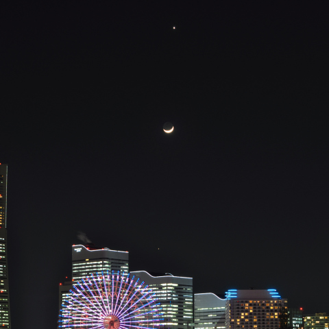 金星－三日月－木星 No.5