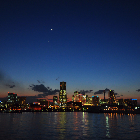 金星－三日月－木星 No.1