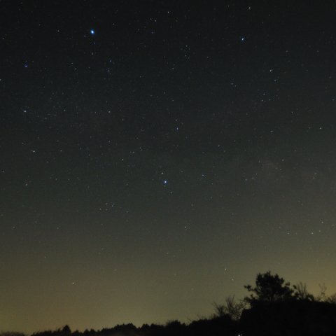 いて座から夏の大三角と天の川