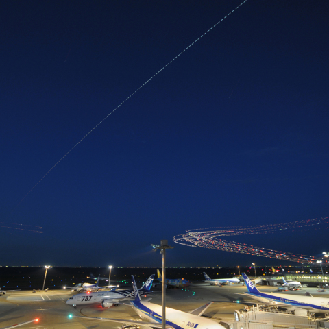 ISS at 羽田空港