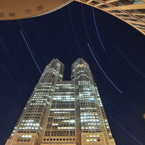 都庁星景