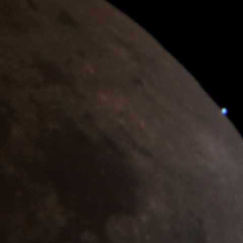 皆既月食と天王星食