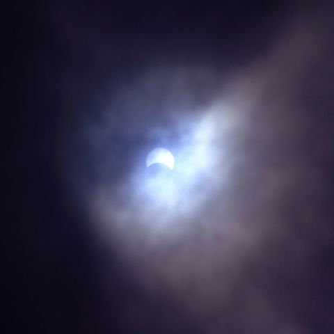 札幌付近の日食