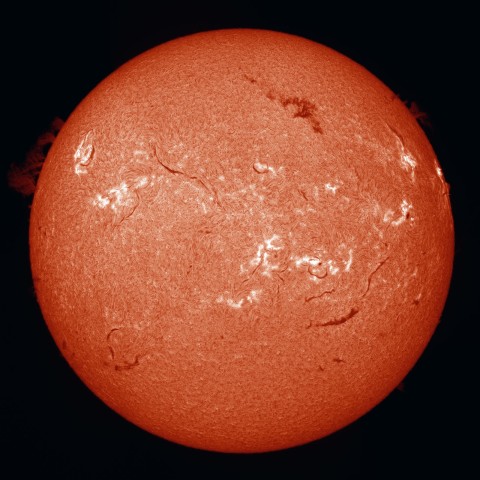 ４月２４日　Ｈα光で見た太陽