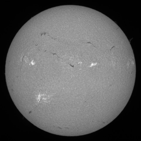 8月26日のＨα光で見た太陽