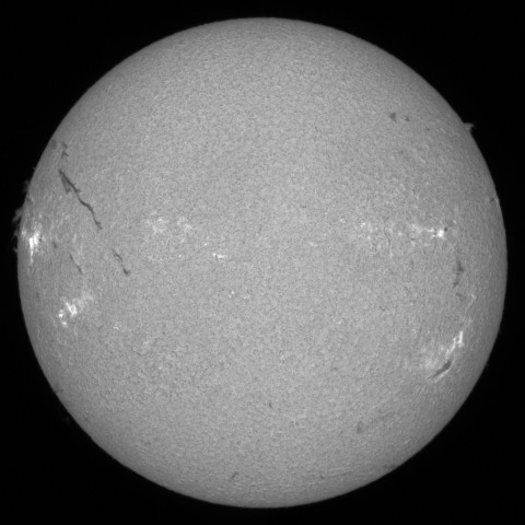9月1日のHα光で見た太陽活動