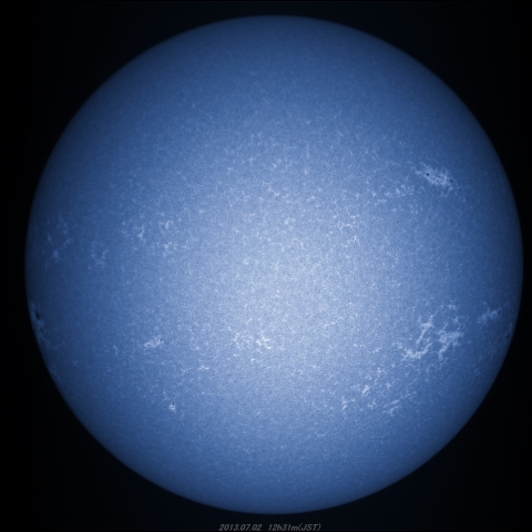 7月2日の太陽（Ｃａｋ光）