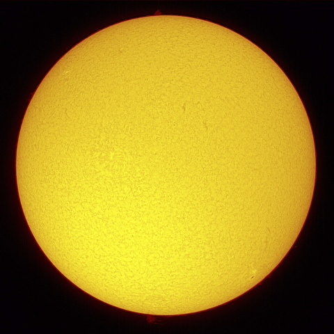 １０月７日の太陽