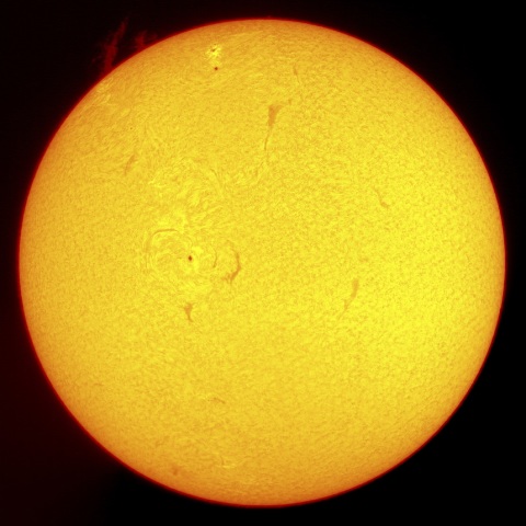 １０月１９日の太陽