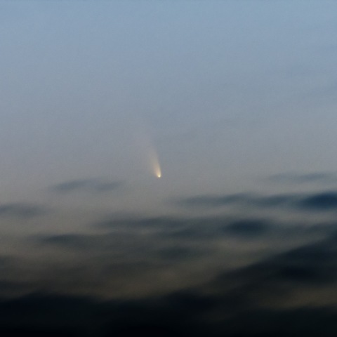 パンスターズ彗星と天王星