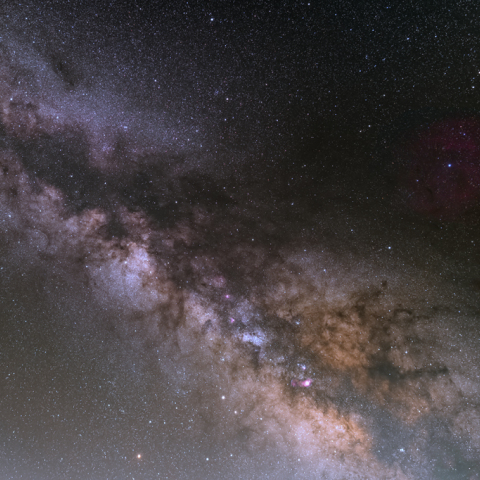 天の川銀河で戯れる バンビ