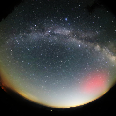 H2Aロケット50号機の夜光雲