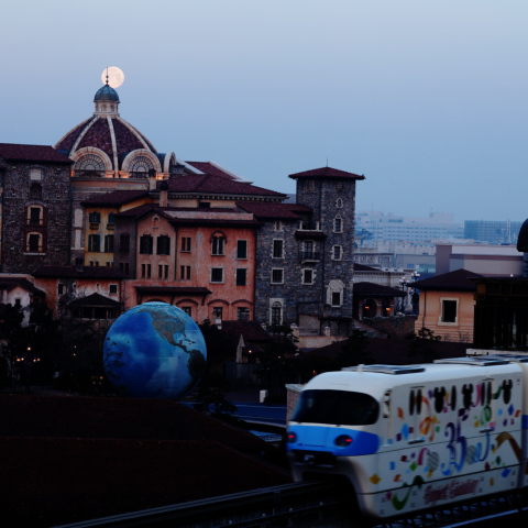 ディズニーリゾートとスーパームーン