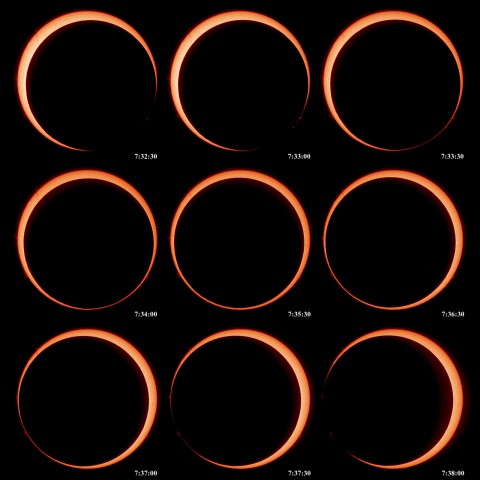 金環日食