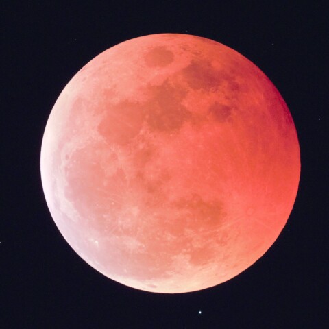 皆既月食と天王星