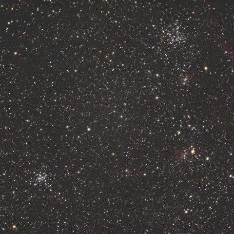 M36 M38 散開星団 ぎょしゃ座