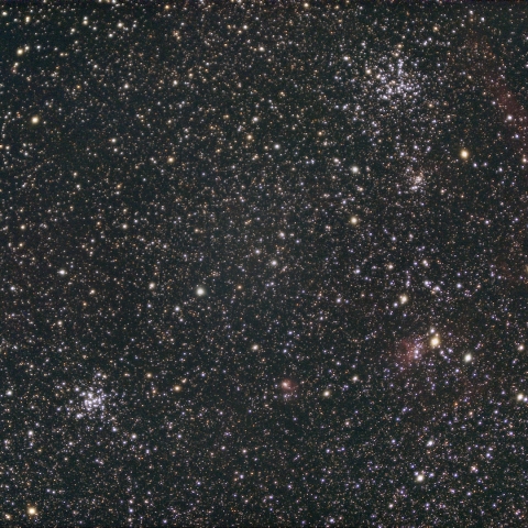 M36 M38 散開星団 ぎょしゃ座