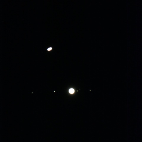 近づく木星と土星20201221