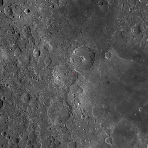 小型月着陸実証機SLIMのターゲット付近