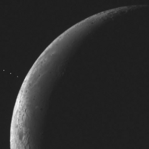 昼間の月による火星掩蔽（火星食）