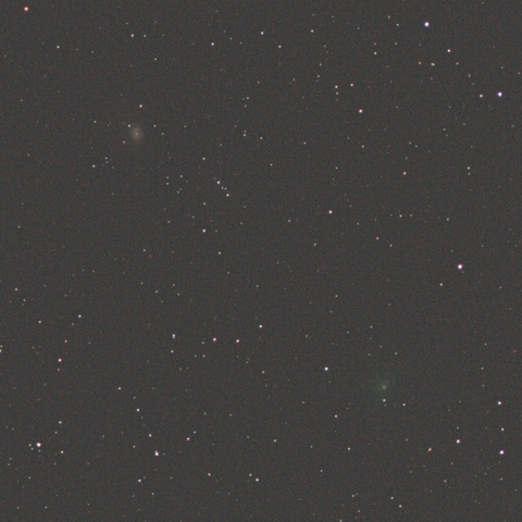 レモン彗星(C/2012F6)とNGC3887