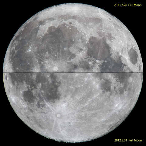 満月は欠けている