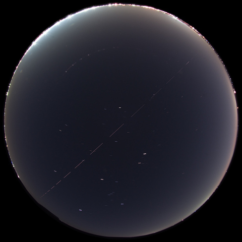 国際宇宙ステーションの天頂通過