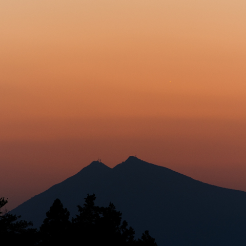 金星が見えてきました