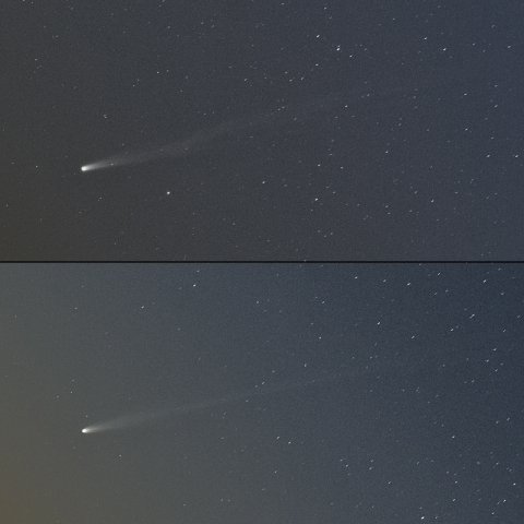 アイソン彗星(C/2012 S1)の尾の変化
