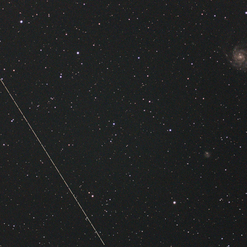 M101に接近する地球近傍小惑星2014 JO25