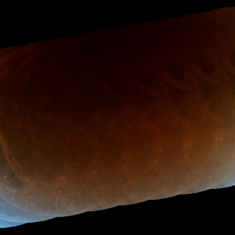 本影の中のグラデーション