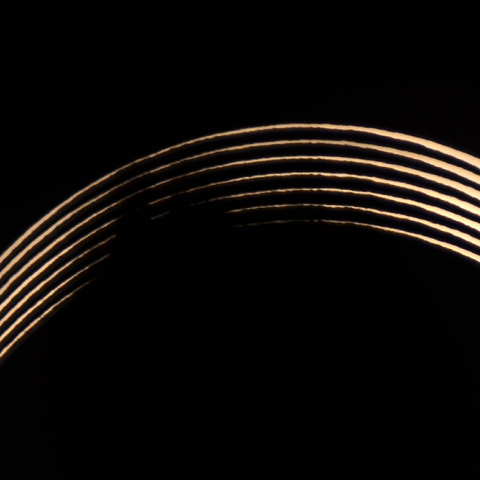 ベイリーズビーズの変化（第三接触側）