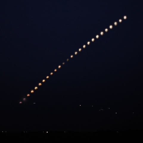 部分月食の経過