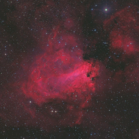 M17 いて座の散光星雲