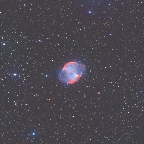 M27 こぎつね座の惑星状星雲