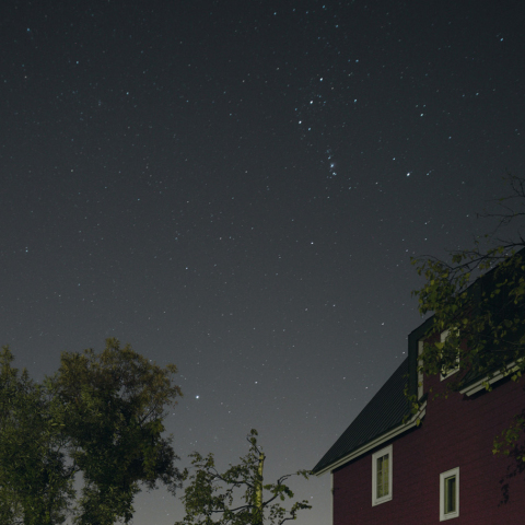 中秋の冬の星座