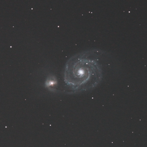 りょうけん座　M51