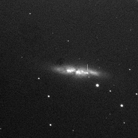 暗くなってきたＭ82の超新星
