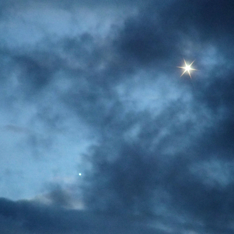 2021年9月5日 金星とスピカの接近