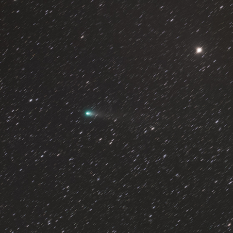 8/28朝のウカイムデン彗星