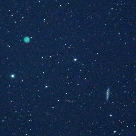 ふくろう星雲とM108