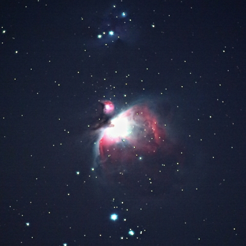 都心のオリオン大星雲