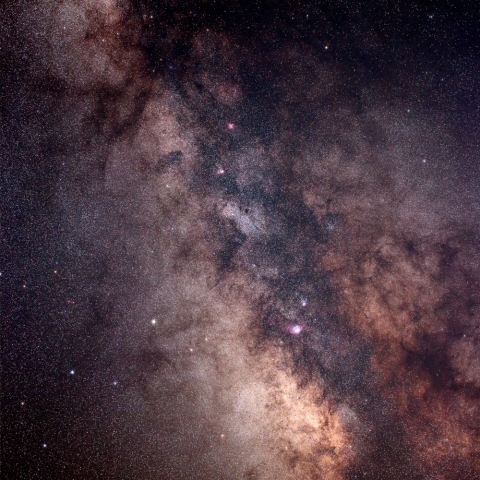 いて座・たて座の天の川