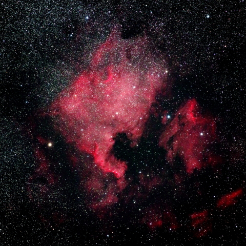 北アメリカ星雲試写