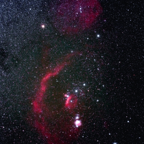 オリオン座とバーナードループ