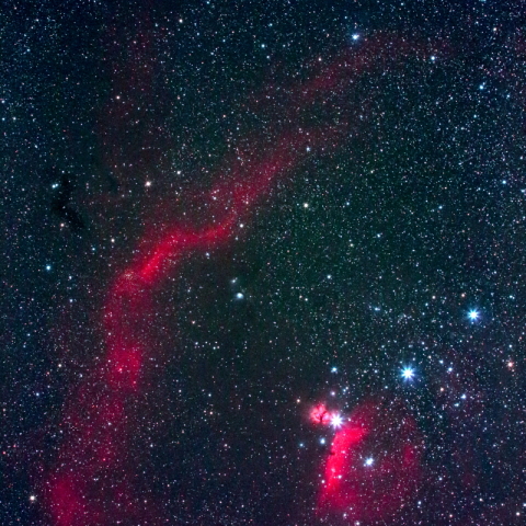 馬頭星雲とバーナードループ