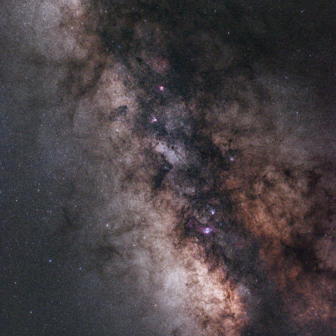 いて座・たて座の天の川（再）