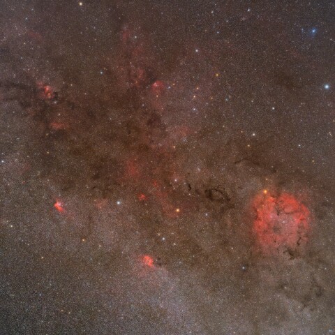 ケフェウス座の散光星雲